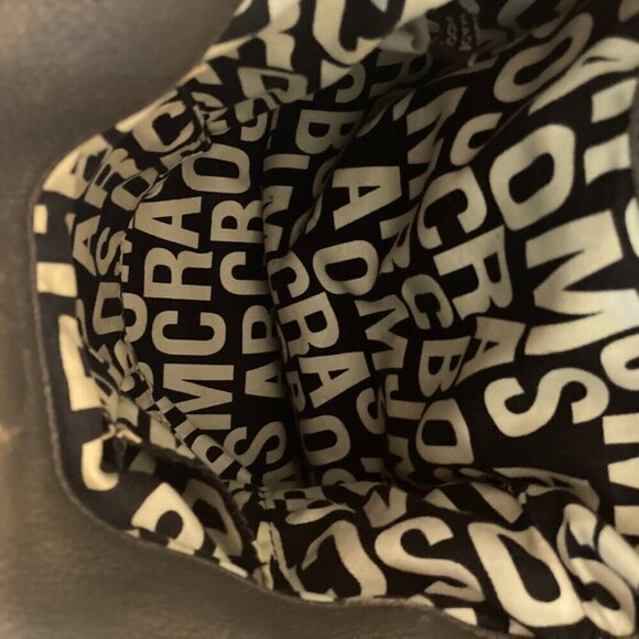 Marc Jacobs Standard Supply Workwear Shopper in Grey w/ Black & White Interior - Picture 10 of 10